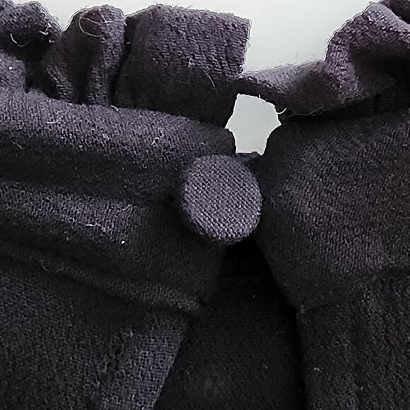 Simons Twik black high collar ruffled blouse - Picture 4 of 10